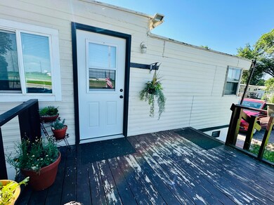 Welcoming front porch