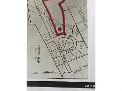 Plat Map. The highlighted area indicates the lot a