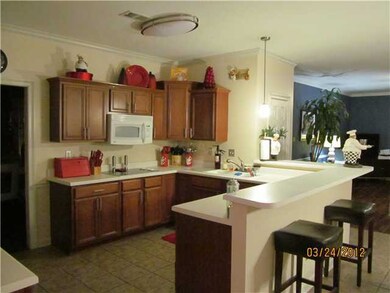 Spacious Kitchen, lots of counter space.