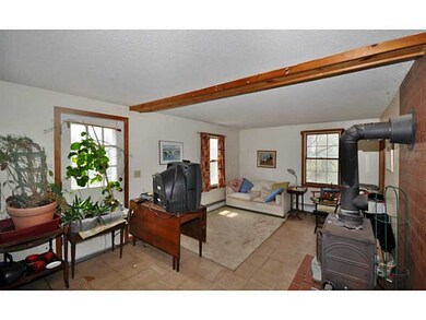 Living Room. Old photo - house is empty now