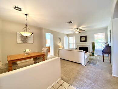 Entry into Formal Living & Dining Room