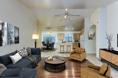 staged great room