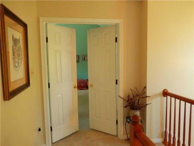 Bedroom. Double doors to Master Bedroom