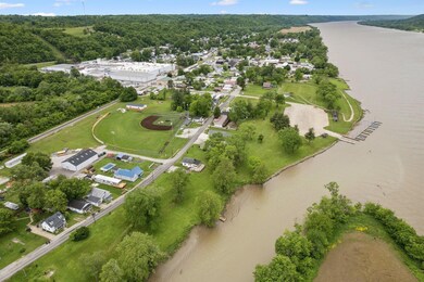 Confluence of Bracken Creek and Ohio