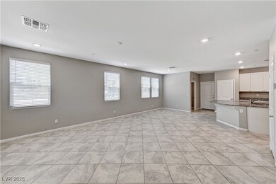 Unfurnished living room featuring recessed lightin