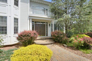 Double door front entry