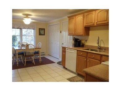 Kitchen. First floor laundry in closet in corner o