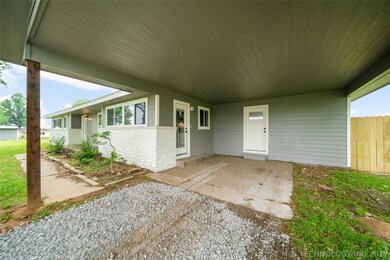 Large carport with storage