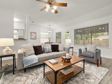 Living room featuring plenty of natural light, wo
