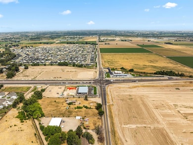 Aerial view of property's location