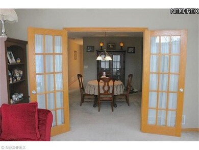 French doors back into 