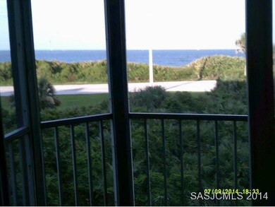 Ocean view from screened porch