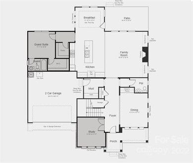 Structural options added  include: Bath 3 at bedroom 4, guest suite on 1st floor with shower, bonus room, tray ceiling at owner’s suite, rear covered porch, study, tankless gas water heater, Insulated garage, additional windows at family, breakfast, dining and owner’s bath, gourmet kitchen appliances.