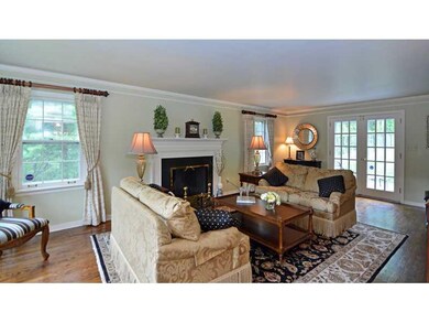 Living Room. Just off the entry, the large living 
