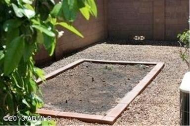 Garden area