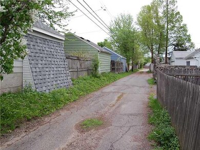 Other Private road leading to garage behind house