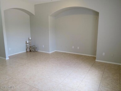 Family Room with Entertainment Niches