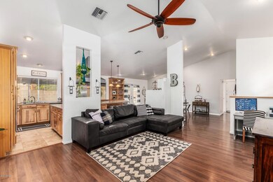Spacious family room