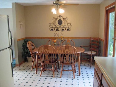 Dining Room. open kitchen-dining area, great for p