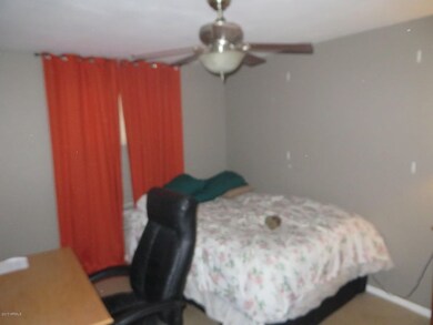 Bedroom on 1 bedroom unit