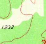 Topo map of lot - approx boundary