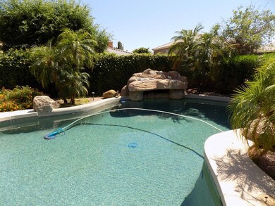 Heated Swimming Pool with With Waterfall