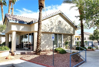 Clubhouse adjacent to pool area