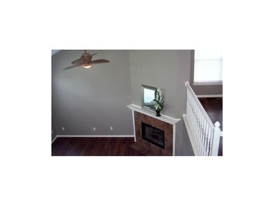 VAULTED GREAT ROOM WITH TILE FIREPLACE & NEW WOOD 