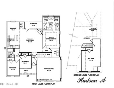 Hudson A floor plan