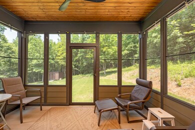 Screended in porch