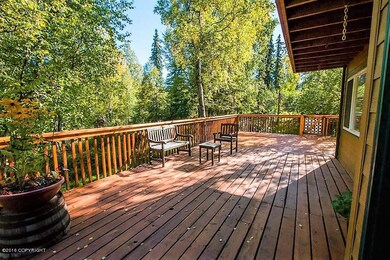 front deck into front yard