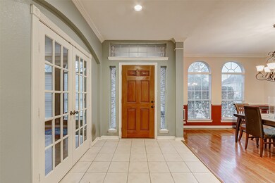 Entrance view from the inside