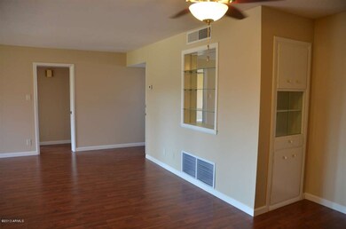 built-in shelves and cabinets