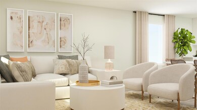 Living area with a wealth of natural light