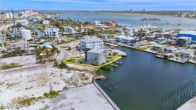 Bird's eye view of property on lagoon - VIRTUALLY