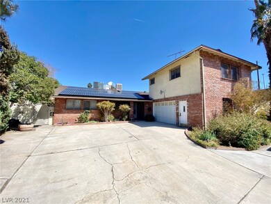 Large driveway