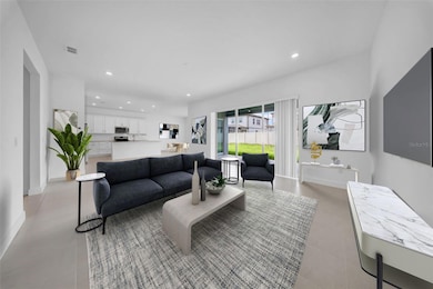 Family room unwind space