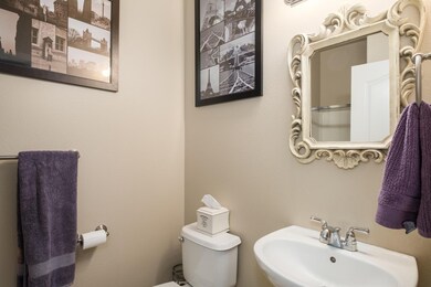 Downstairs guest bathroom.