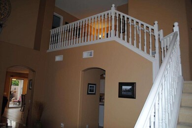 View from Formal Living Room to Loft