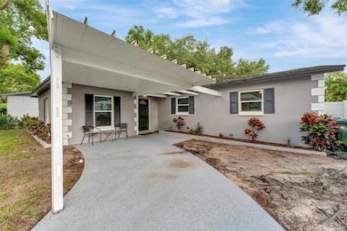 Covered carport parking