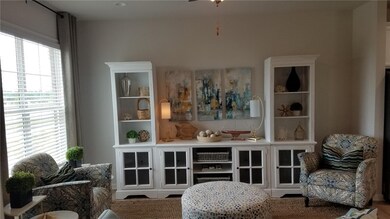 Great Room - Stock photo of model home.