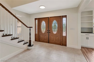 Foyer with plenty of natural light