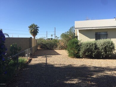 Side from yard