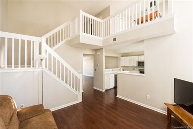 Great Room with view of Loft Area