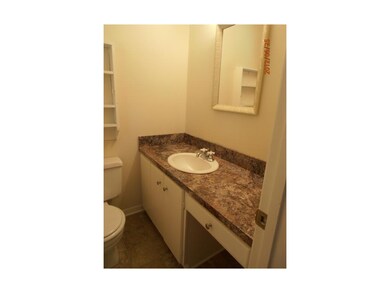 Master 1/2 Bath, New Vinyl Floor, New Counter Top,