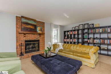 Brick Fireplace, Woodburning