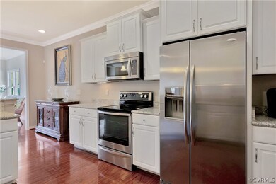 Another view of the kitchen showing the stainless
