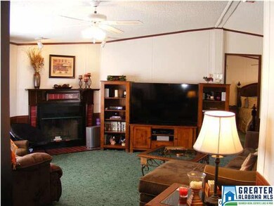 Huge family great room with fireplace and vaulted 