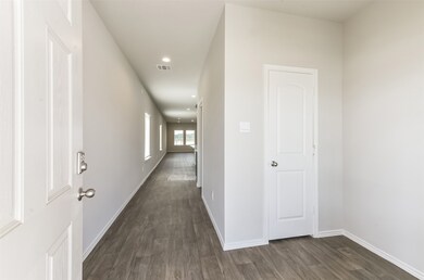 Inviting entrance.