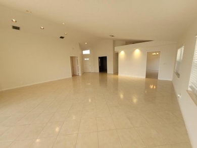 High-ceilings and lots of space in living area